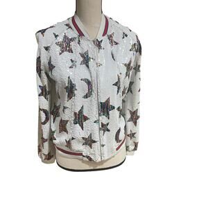 Alberto makali sequin star bomber